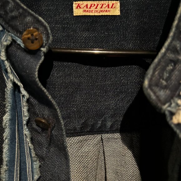 Kapital Reconstructed Patchwork Denim Shirt - Picture 5 of 10